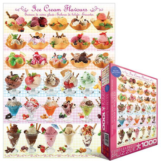 Ice Cream Flavours 1000pc