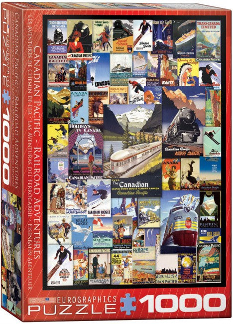 CP Railroad Adventures 1000pc