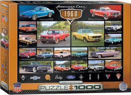 Cruisin' Classics Cars 60s 1000pc