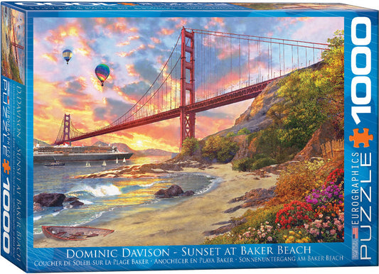 Sunset at Baker Beach - Davidson 1000pc