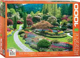 Butchart Gardens Sunken Garden 1000pc