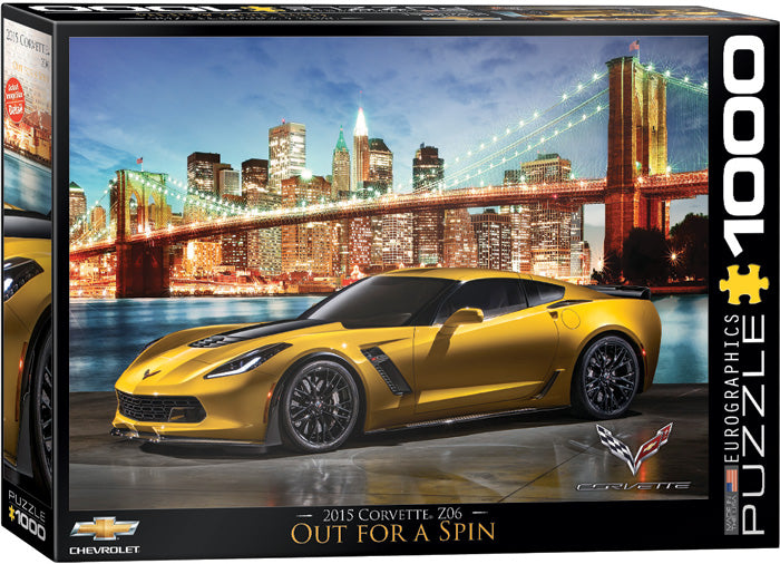 Corvette Z06 Out for a Spin 1000pc