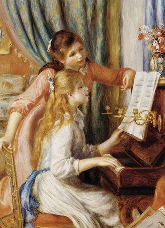 Renoir Girls at Piano 1000pc