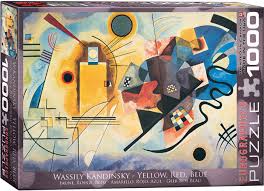 Kandinsky - Gelb Rot Blau 1000pc