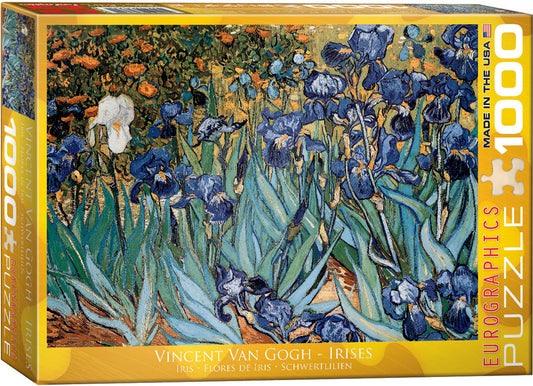 IRISES-VAN GOGH 1000PC