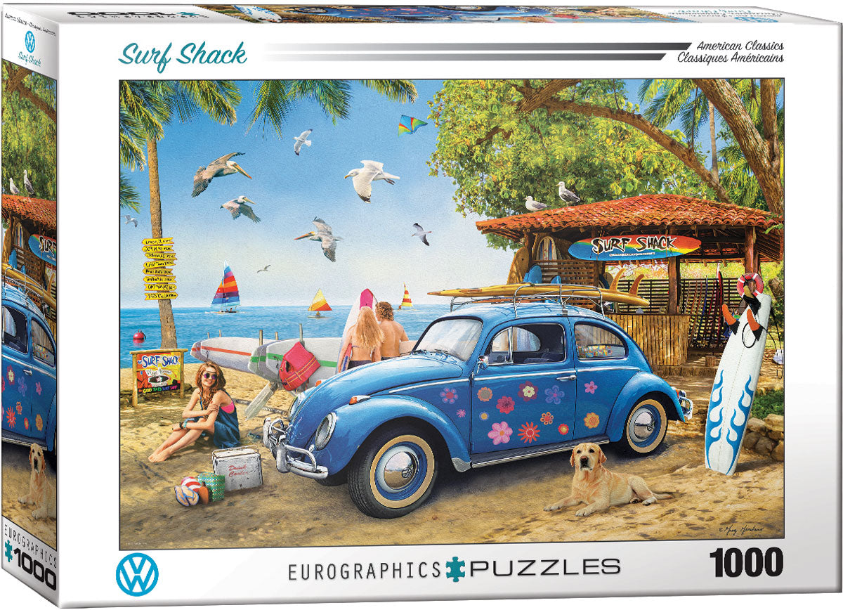 VW Beetle Surf Shack 1000pc