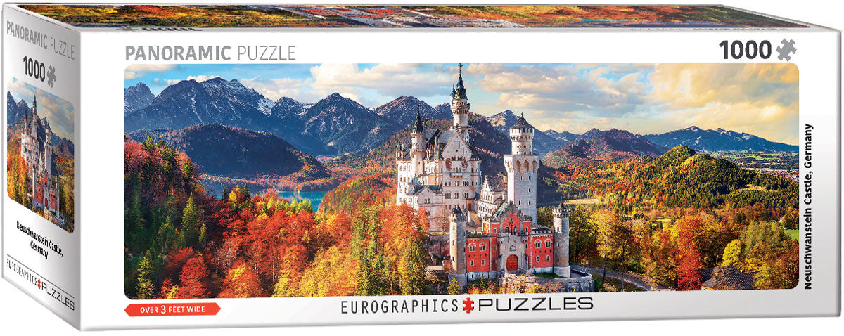 Neuschwanstein Castle in Autumn 1000pc