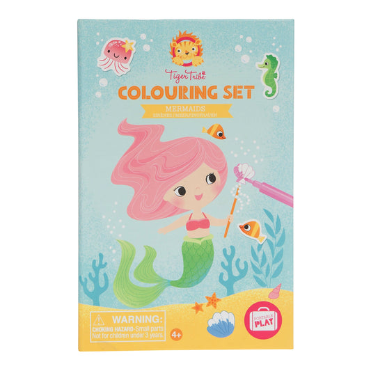 Colouring Set Mermaids