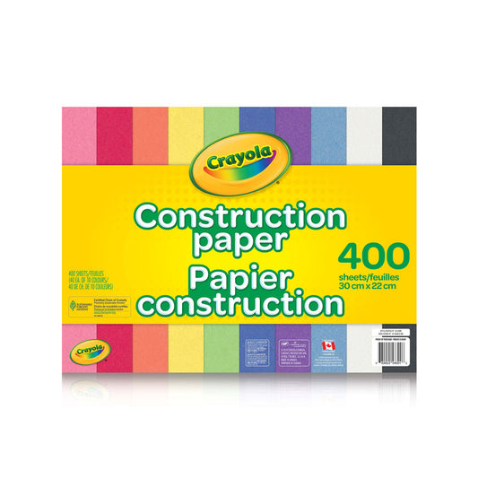 Construction Paper 400 Sheets 30X22 cm