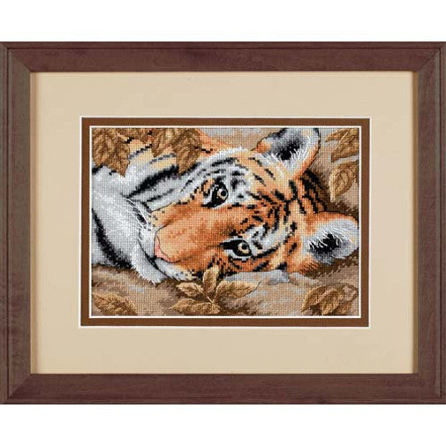 Beguiling Tiger Counted Cross Stitch Kit