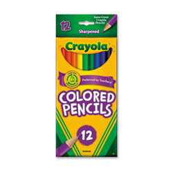 COLOURED PENCILS 12PK