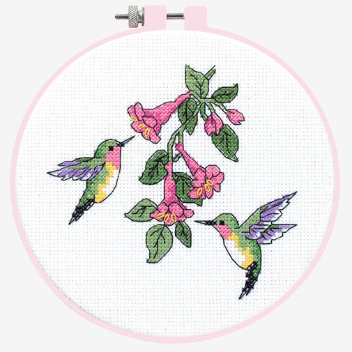 Hummingbird Duo Counted Cross Stitch Kit