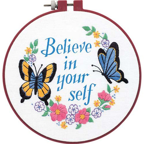 Believe in Yourself Embroidery Kit