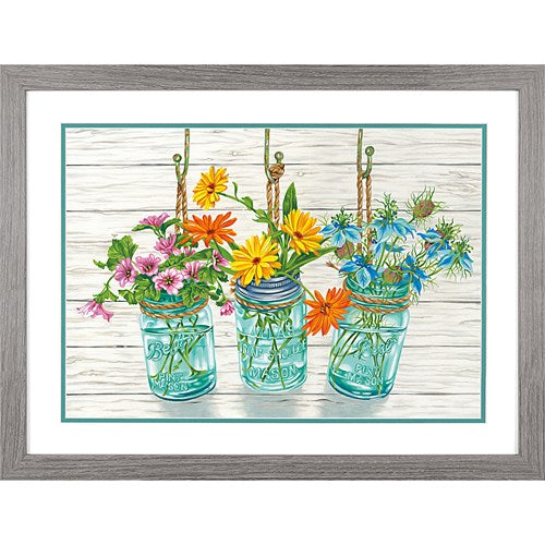 Flowering Jars 20X14"