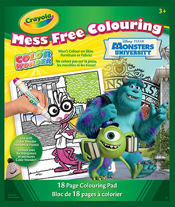 Color Wonder Monsters University Colouri