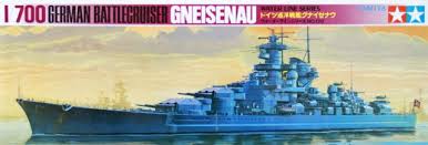 German Battlecruiser Gneisenau 1/700