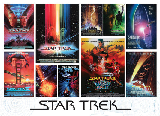 Star Trek: Films 1000pc