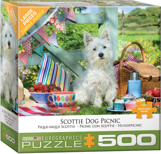 Scottie Dog Picnic 500pc