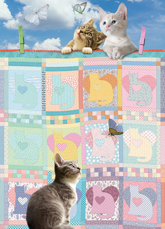 Quilted Kittens 500pc