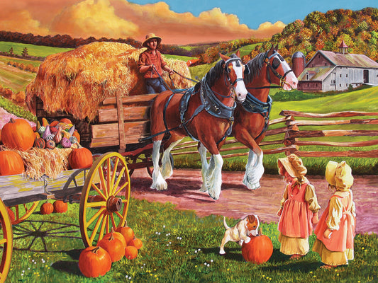 Hay Wagon 1000pc