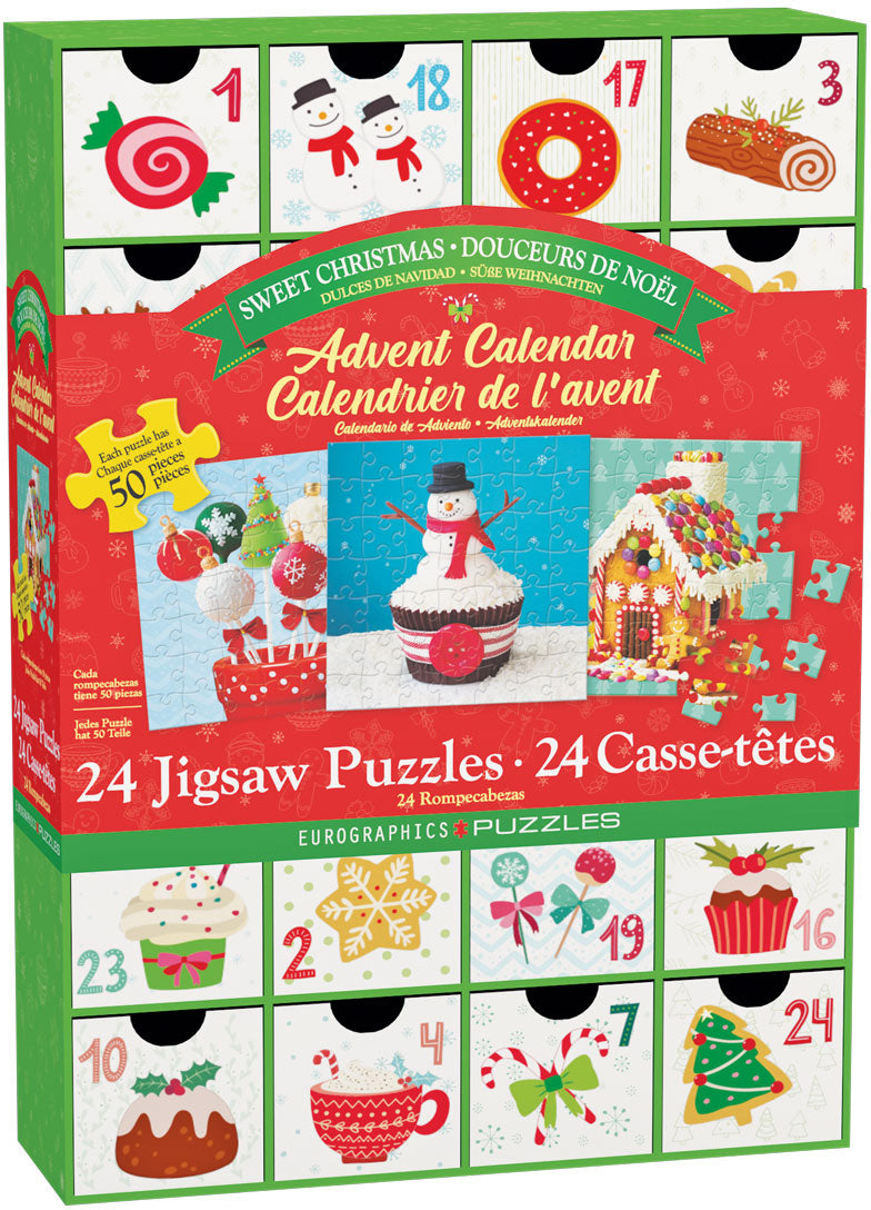 Advent Calendar Sweet Christmas each 50pc