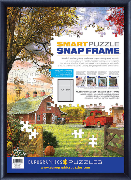 Smart Puzzle Snap Frame - Black