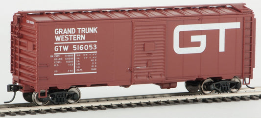 40' AAR 1948 Boxcar grand Trunk Western