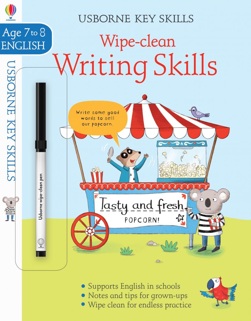 Wipe-Clean Writing Skills Age 7-8 Activi