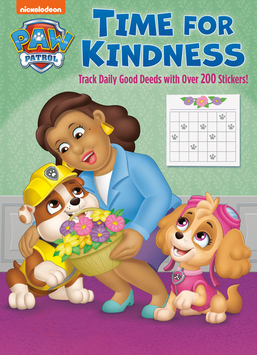 Paw Patrol Time for Kindness Track Daily Good Deeds Book