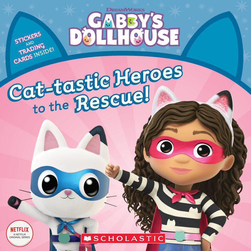 Gabby's Dollhouse Cat-Tastic Heroes Book