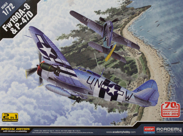 Fw190A-8 & P-47D 1/72