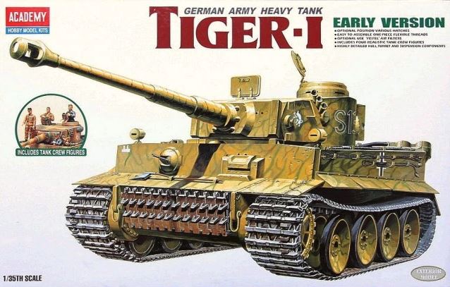 German Tiger I Exteriro Model 1/35