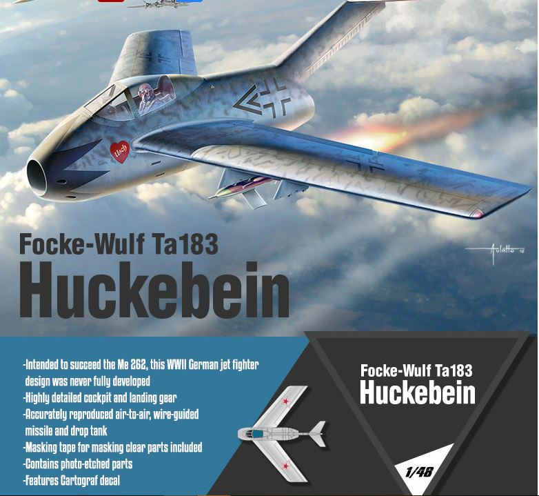 Focke-Wulf Ta183 Huckebein 1/48