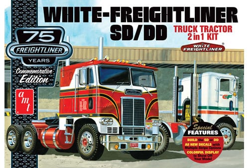 White Freight Liner SD/DD 1/25