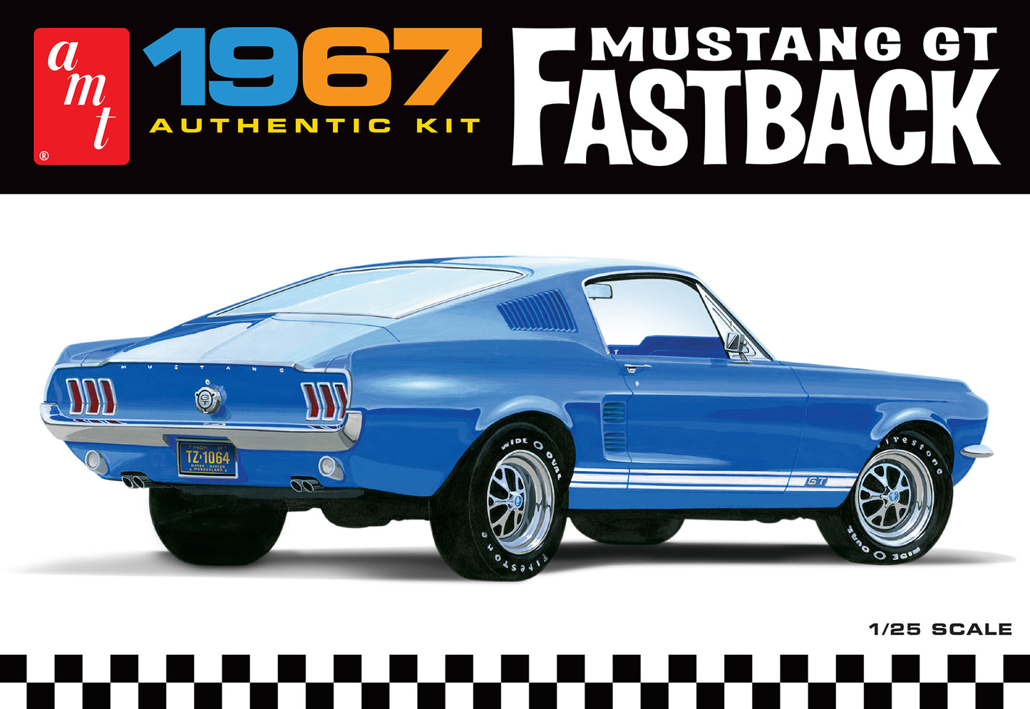 Mustang GT Fastback 1967 1/25