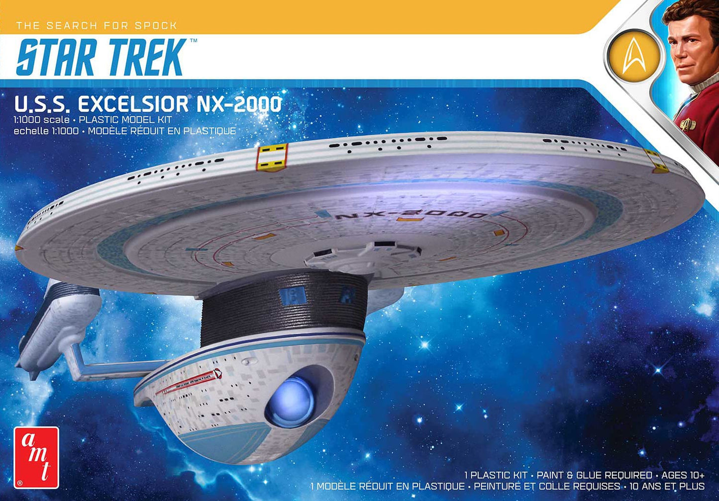 Star Trek USS Excelsior NX-2000 1/1000