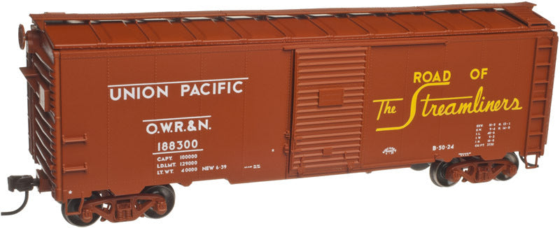 40' Box Car Kit Union Pacific 1937