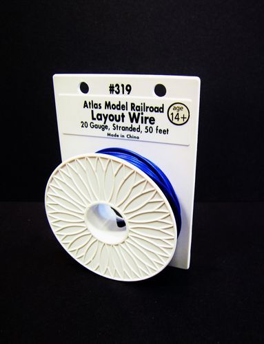 LAYOUT WIRE BLUE 20 GAUGE 50'