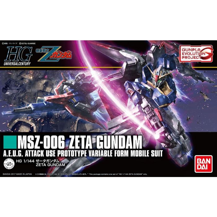 HGUC #203 Zeta Gundam 1/144