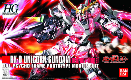 HGUC #100 RX-0 Unicorn Gundam 1/144