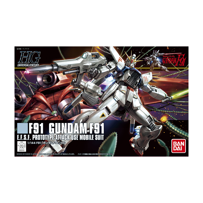 HGUC #167 Gundam F91 1/144 – Hobby and Toy Central