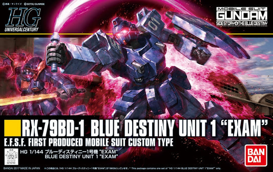 HGUC #207 Blue Destiny Unit 1 Exam 1/144