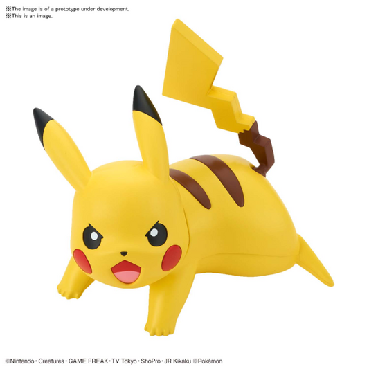 Pokemon Model Kit Quick!! 3 Pikachu