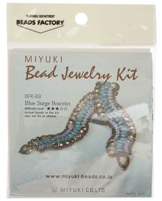 Bead Jewelry Blue Surge Bracelet Kit