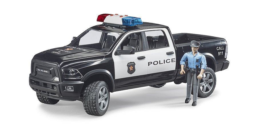 Police Ram 2500 with Policeman