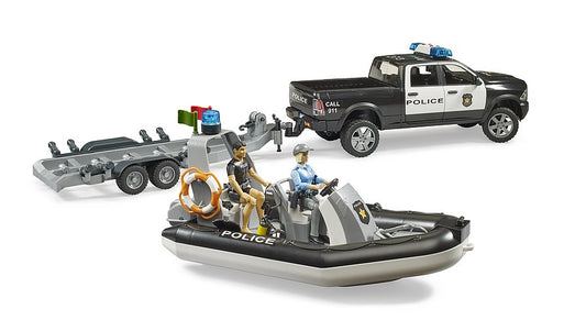 Police Ram 2500 Power & Trailer/Boat/Fig