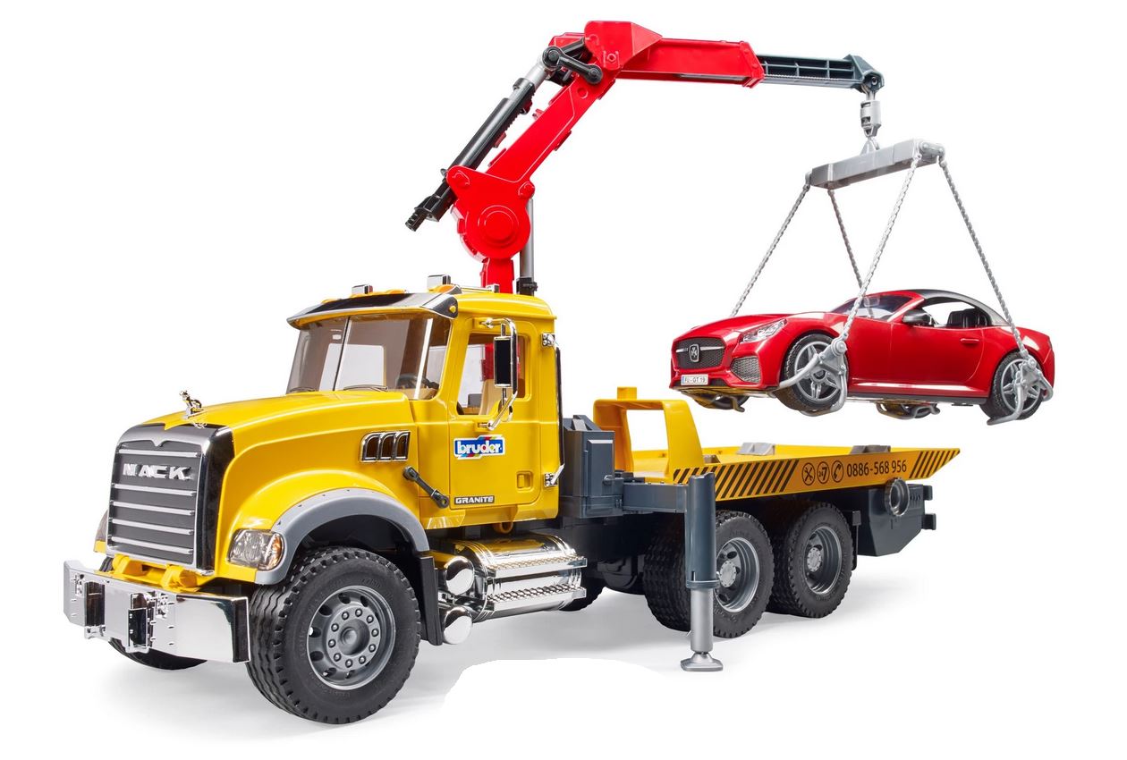 Mack Granite Tow Truck with Roadster