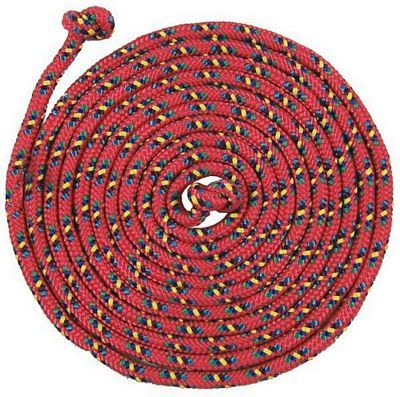 16' CONFETTI JUMP ROPE RED