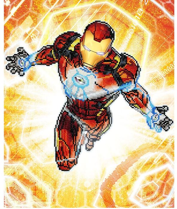 Iron-Man Blast Off Diamond Painting