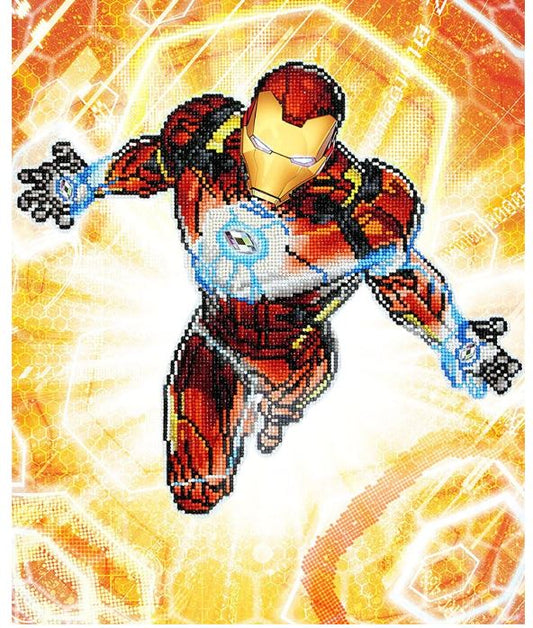 Iron-Man Blast Off Diamond Painting